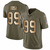 Nike Chargers 99 Joey Bosa Olive Gold Salute To Service Limited Jersey Dzhi,baseball caps,new era cap wholesale,wholesale hats